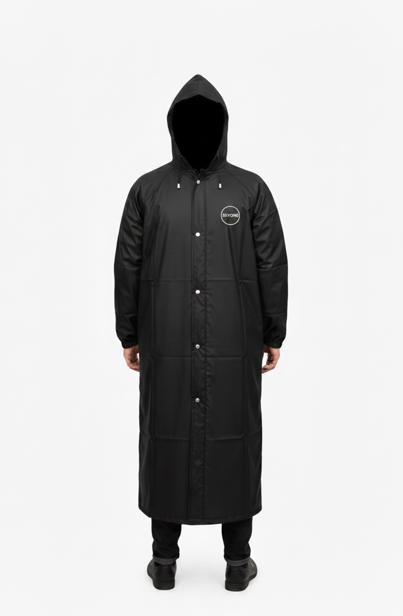 RAINCOAT MARSHAL LONGCOAT [Reversible] SKYONE