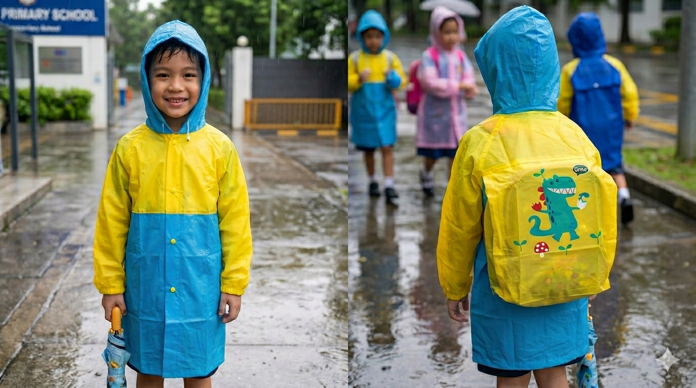 RAINCOAT CHILDRENS [with bagcover]