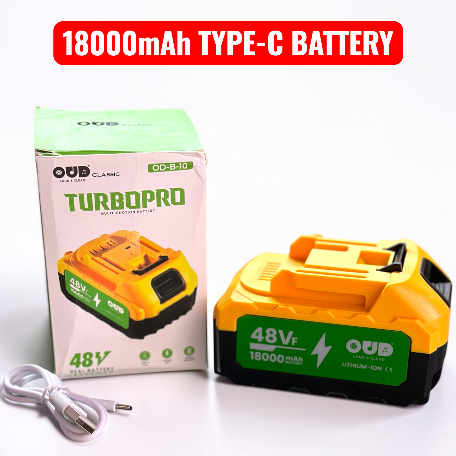 OUD 18000mAh TYPE-C BATTERY