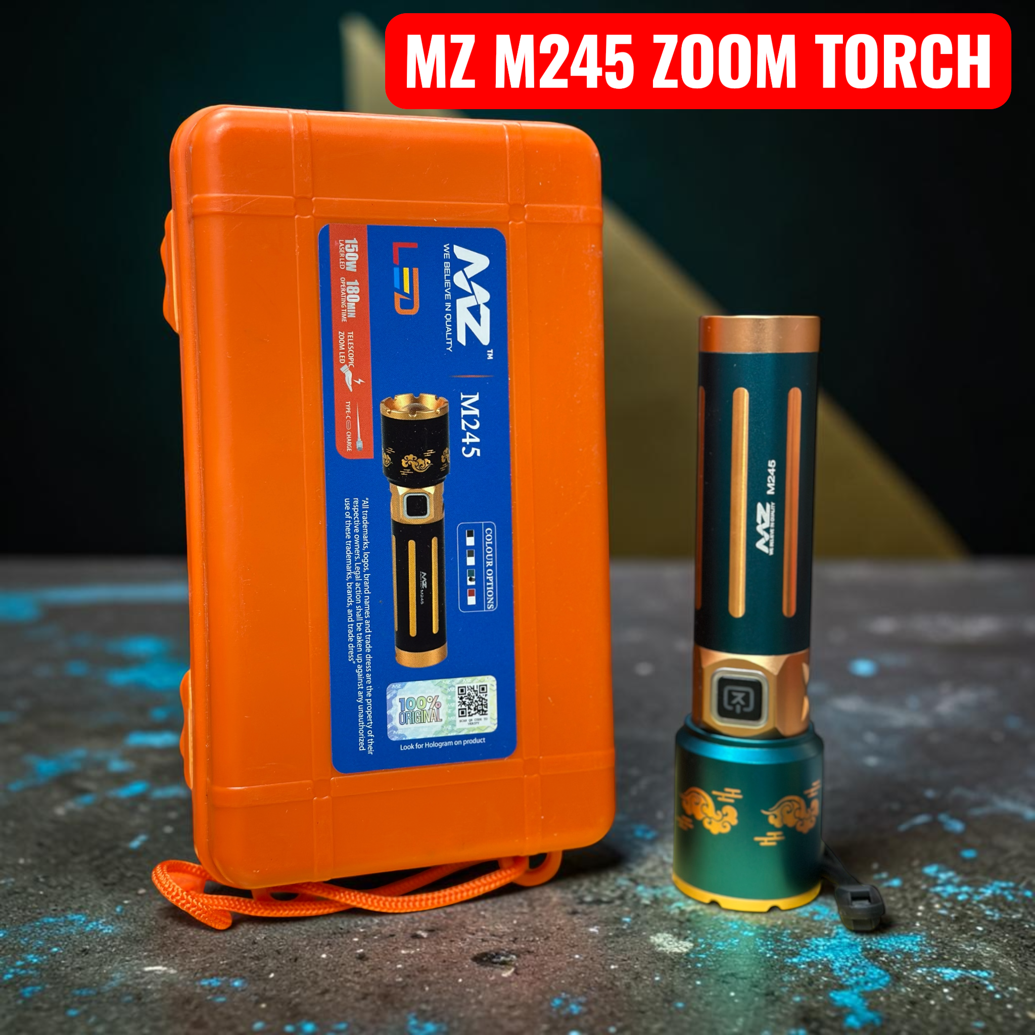 MZ M245 ZOOM TORCH 🔦