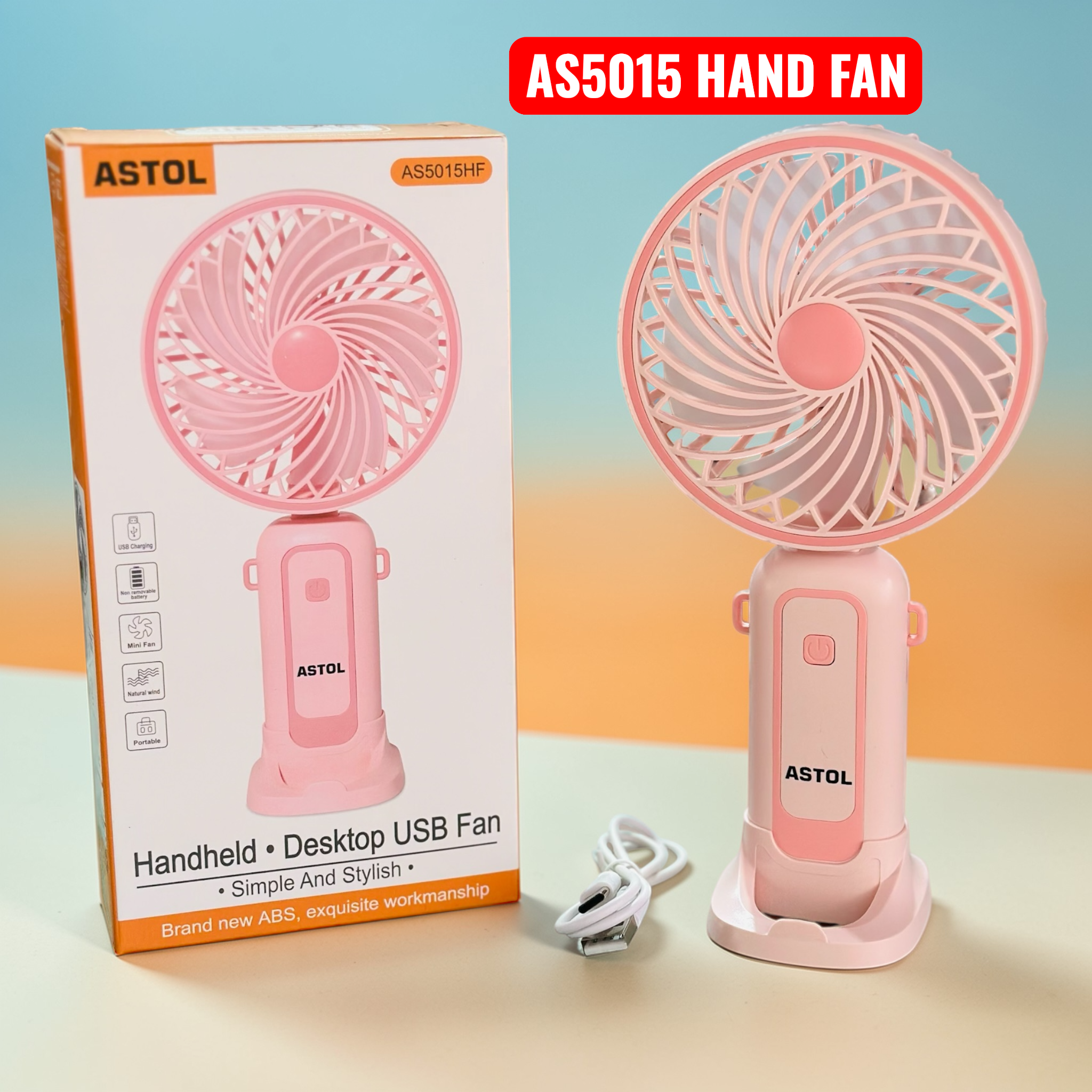 HAND FAN AS5015 FOLDABLE