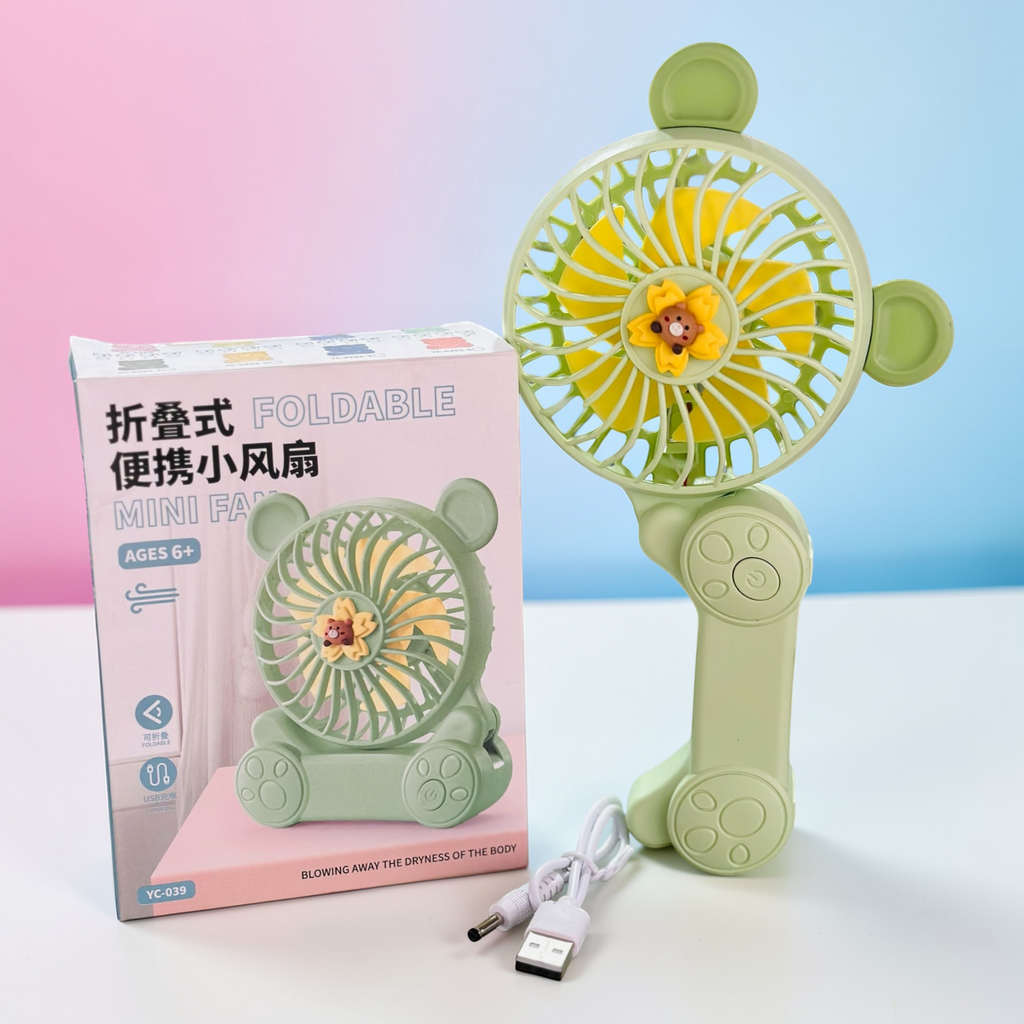 HAND FAN 2IN1 Foldable
