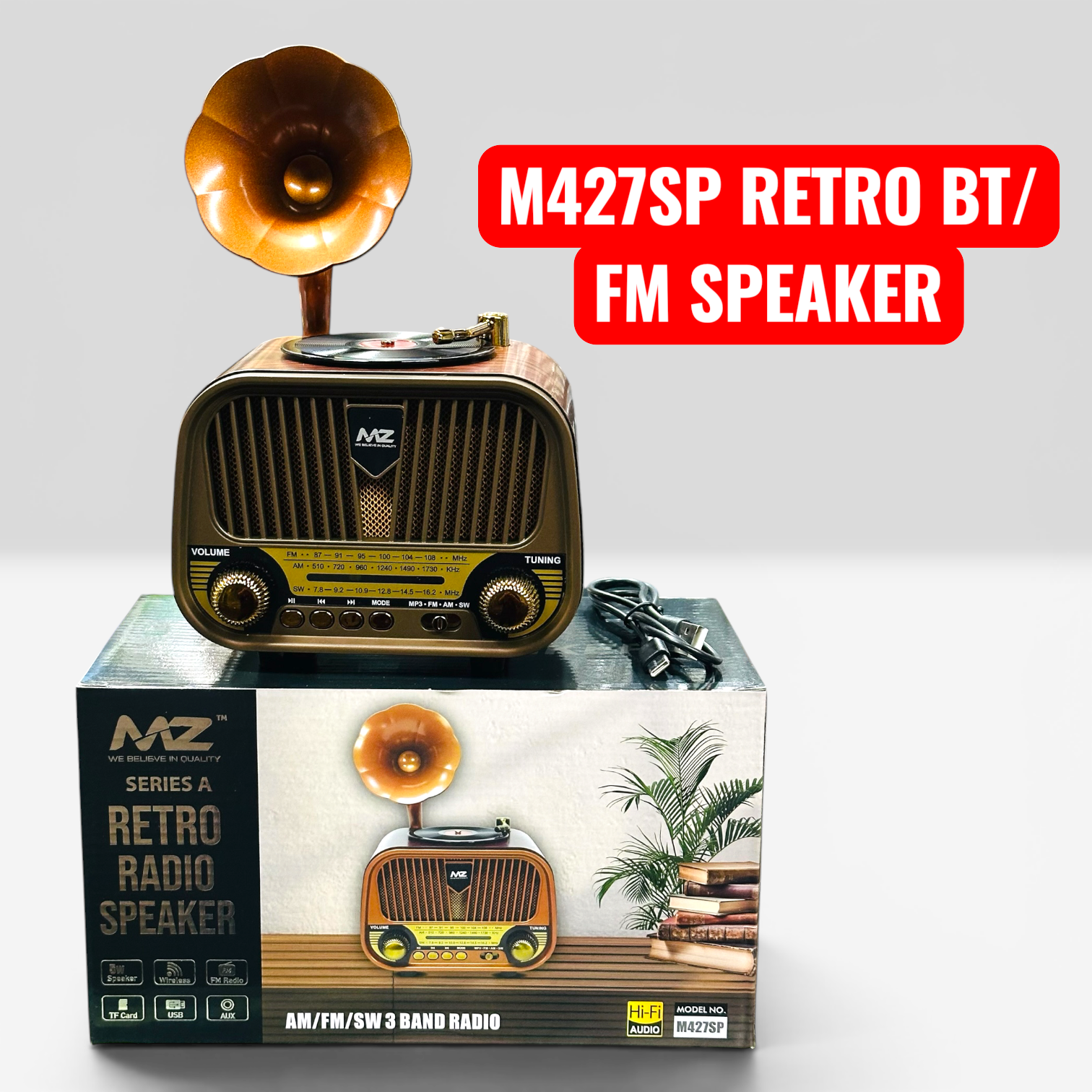 MZ M427SP RETRO SPEAKER 🔊